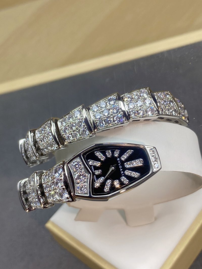 Bulgari Serpenti Two-Tone Diamond Watch view
