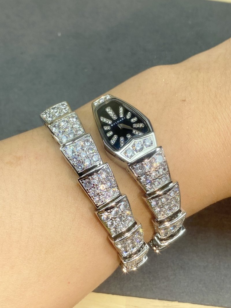 Bulgari Serpenti Two-Tone Diamond Watch view