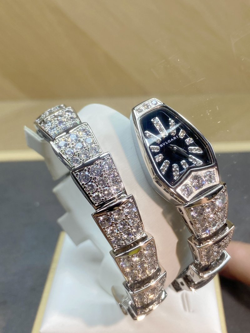 Bulgari Serpenti Two-Tone Diamond Watch view