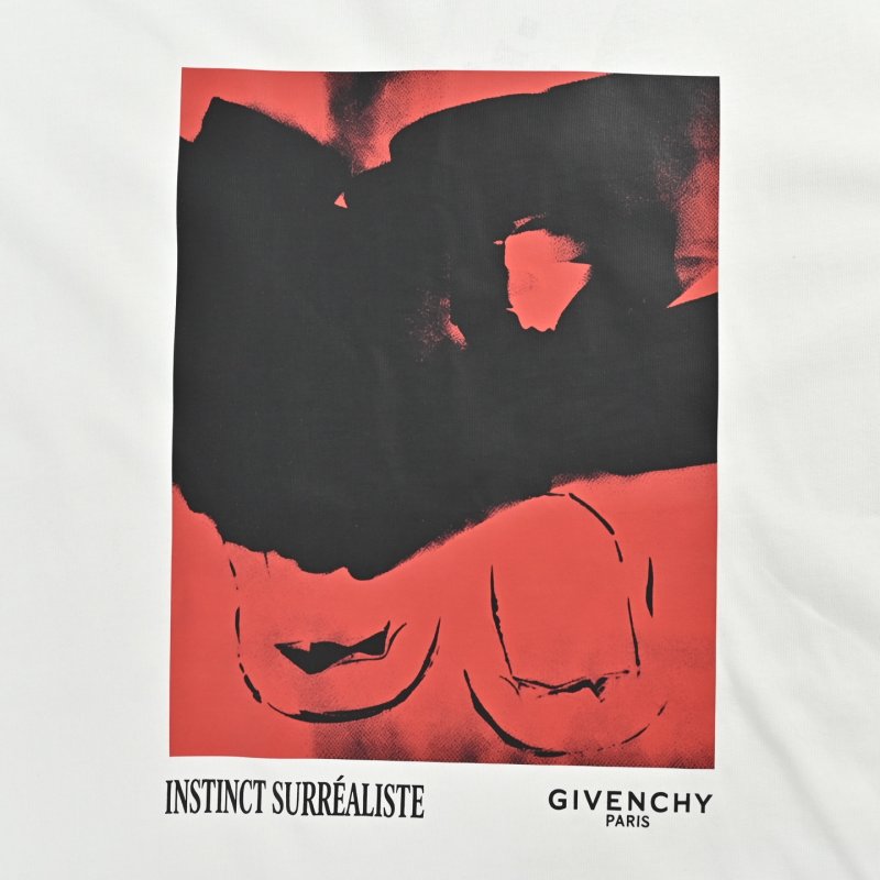 Givenchy Instinct Surréaliste White T-Shirt view