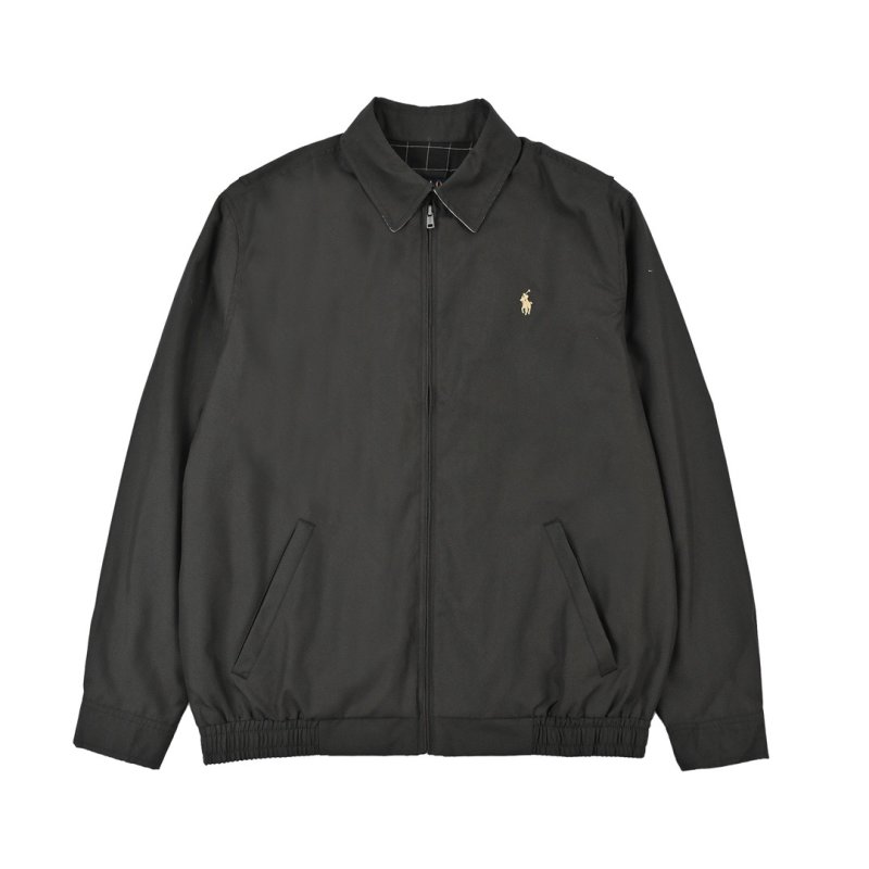 Ralph Lauren Black Harrington Jacket view