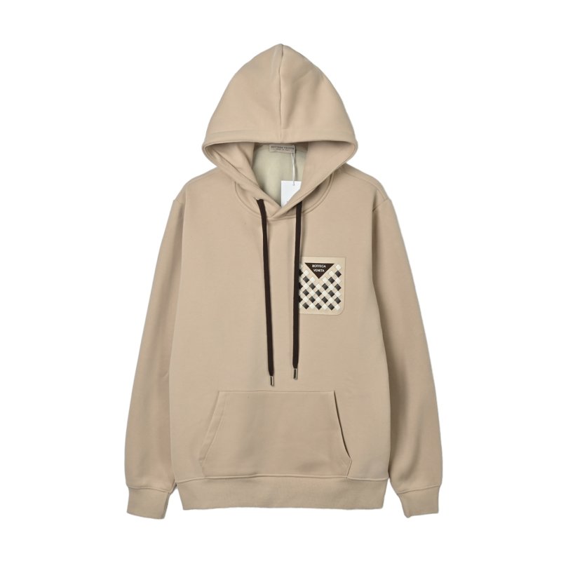 Cream Geometric Print Hoodie view