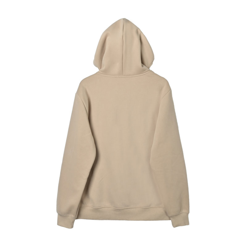 Cream Geometric Print Hoodie view