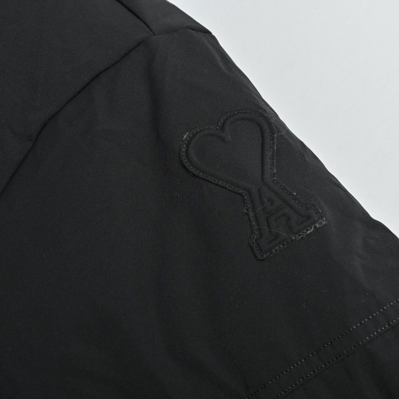 Black Oversized Puffer Down Jacket view