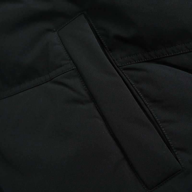 Black Oversized Puffer Down Jacket view