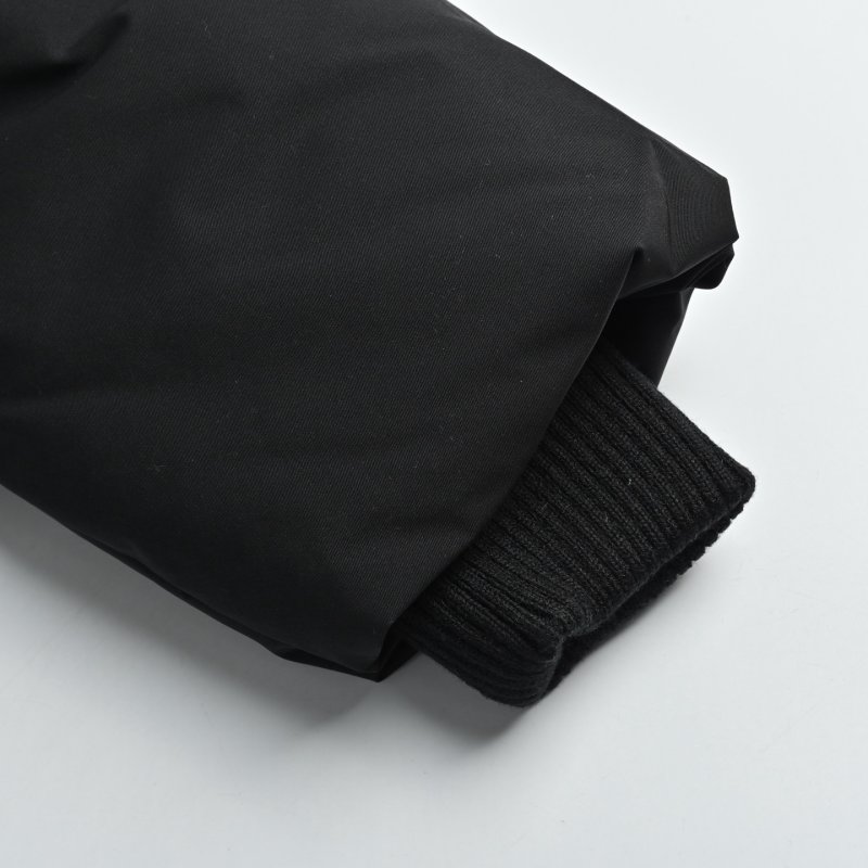 Black Oversized Puffer Down Jacket view