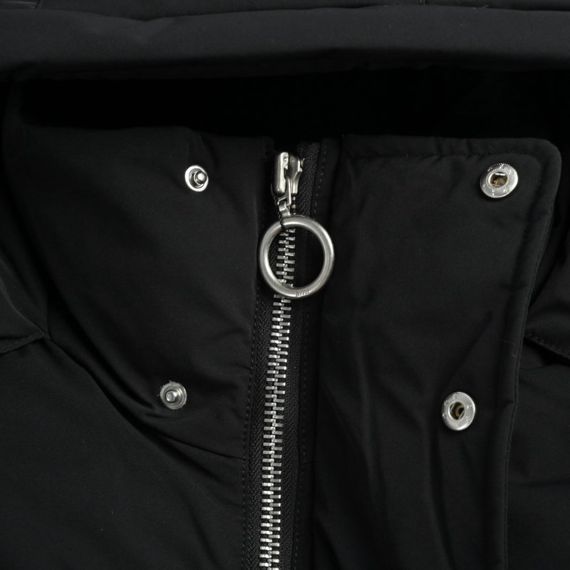 Black Oversized Puffer Down Jacket view