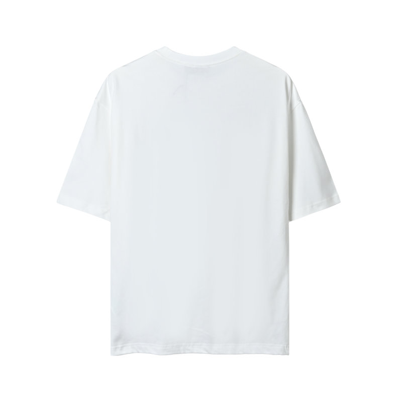Gucci Web Stripe Logo White T-Shirt view