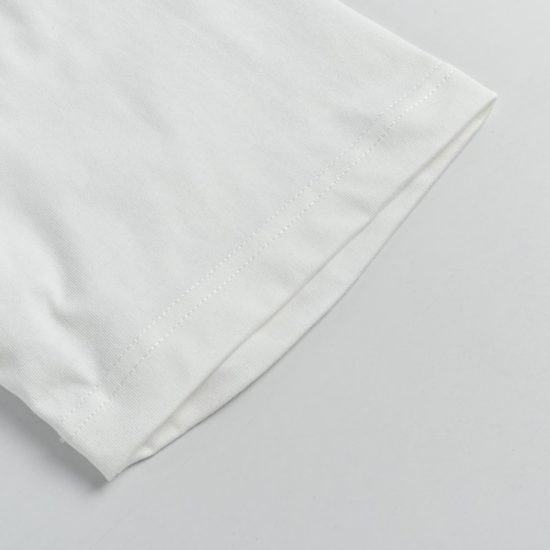 Gucci Web Stripe Logo White T-Shirt view