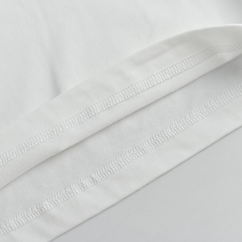 Gucci Web Stripe Logo White T-Shirt view