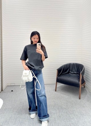 Christian Dior Black Logo T-Shirt view 4