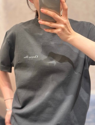 Christian Dior Black Logo T-Shirt view 6