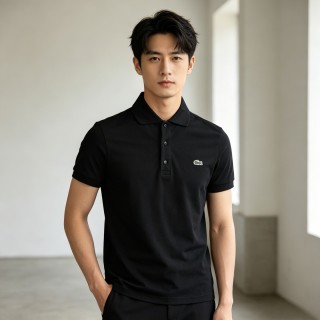 Lacoste Women's Classic Black Polo Shirt view 7