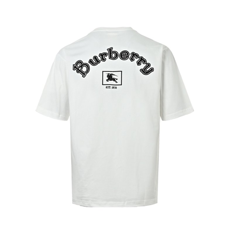 Burberry EKD Logo White T-Shirt view