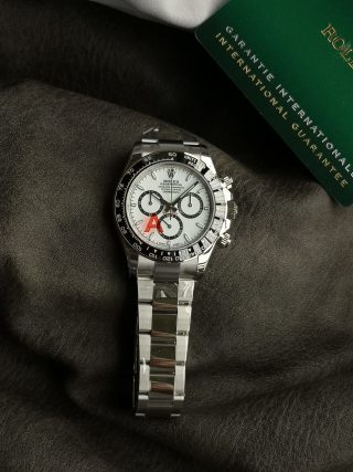 Rolex Daytona Chronograph Steel White Dial M126500LN-0001