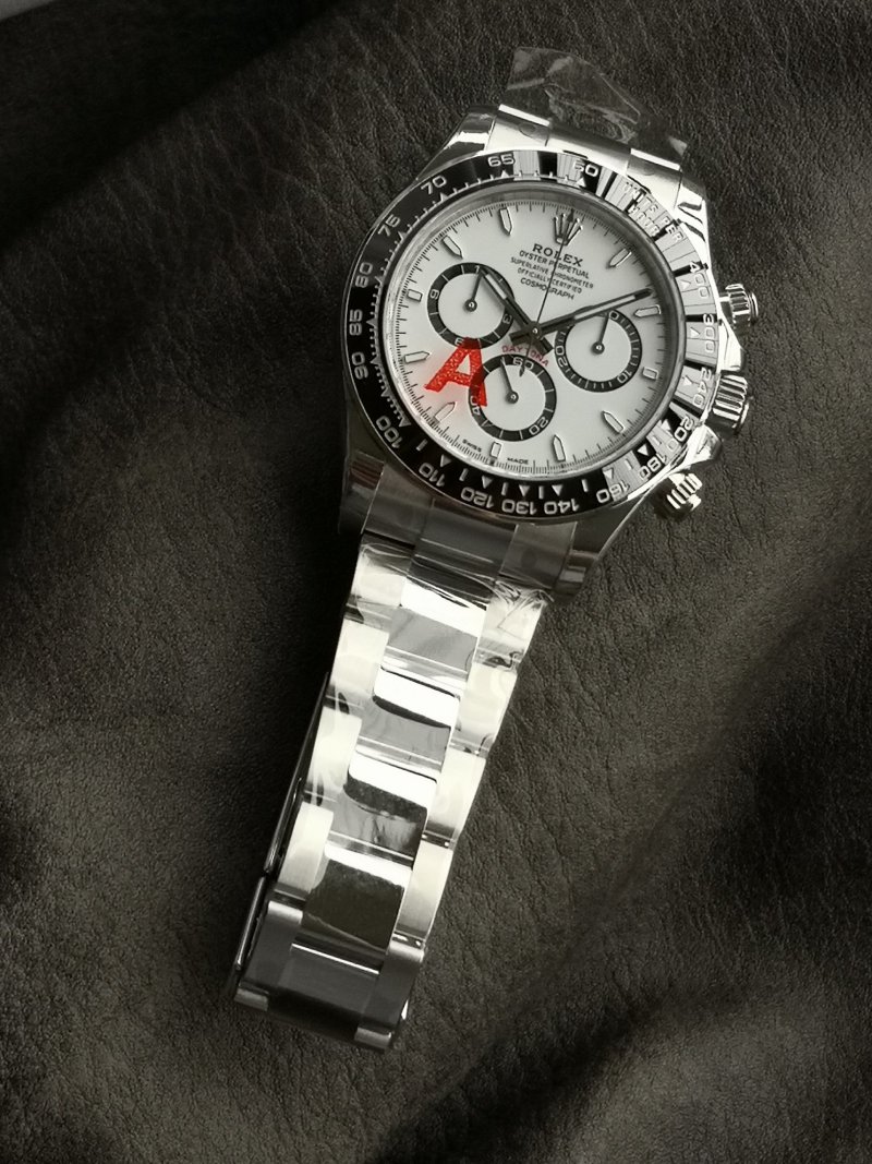 Rolex Daytona Chronograph Steel White Dial M126500LN-0001 view
