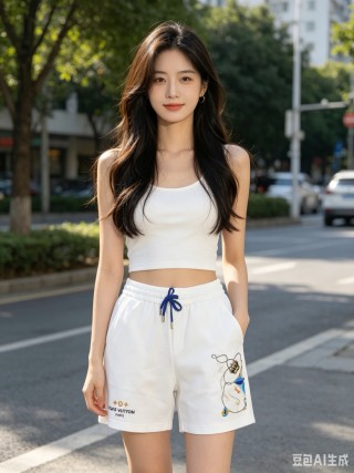 Louis Vuitton Monogram Shorts White