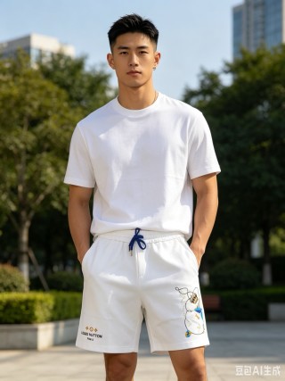 Louis Vuitton Monogram Shorts White view 6