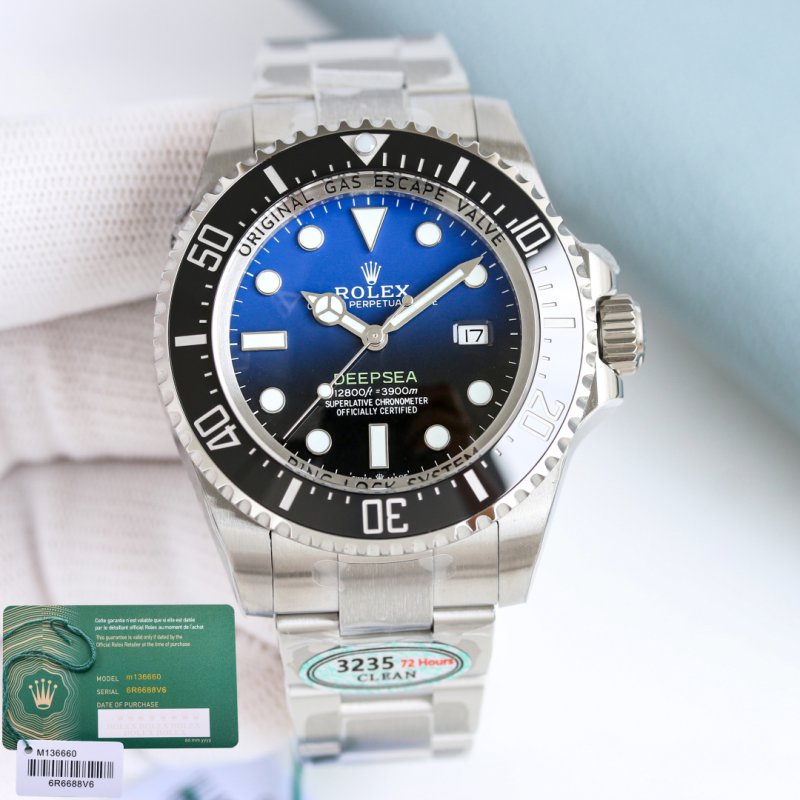 Rolex Deepsea Challenge 44mm Oystersteel Blue Dial view