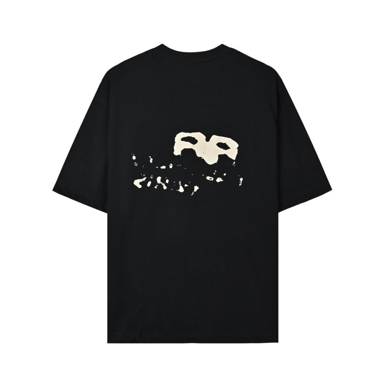 Balenciaga Paris Black Graphic T-Shirt view