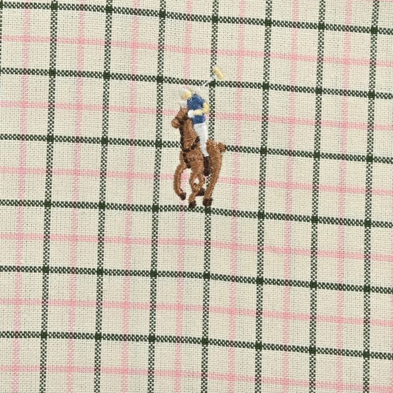 Ralph Lauren White Grid Check Long Sleeve Shirt view