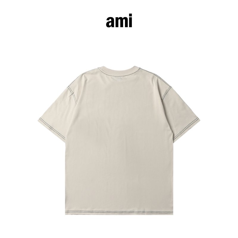 Cream Short Sleeve T-Shirt with Embroidered Logo view