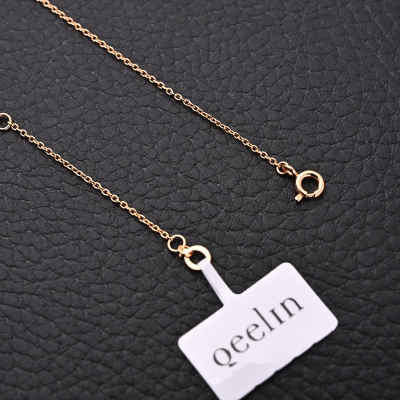 Qeelin Green Chalcedony Gourd Tassel Necklace view