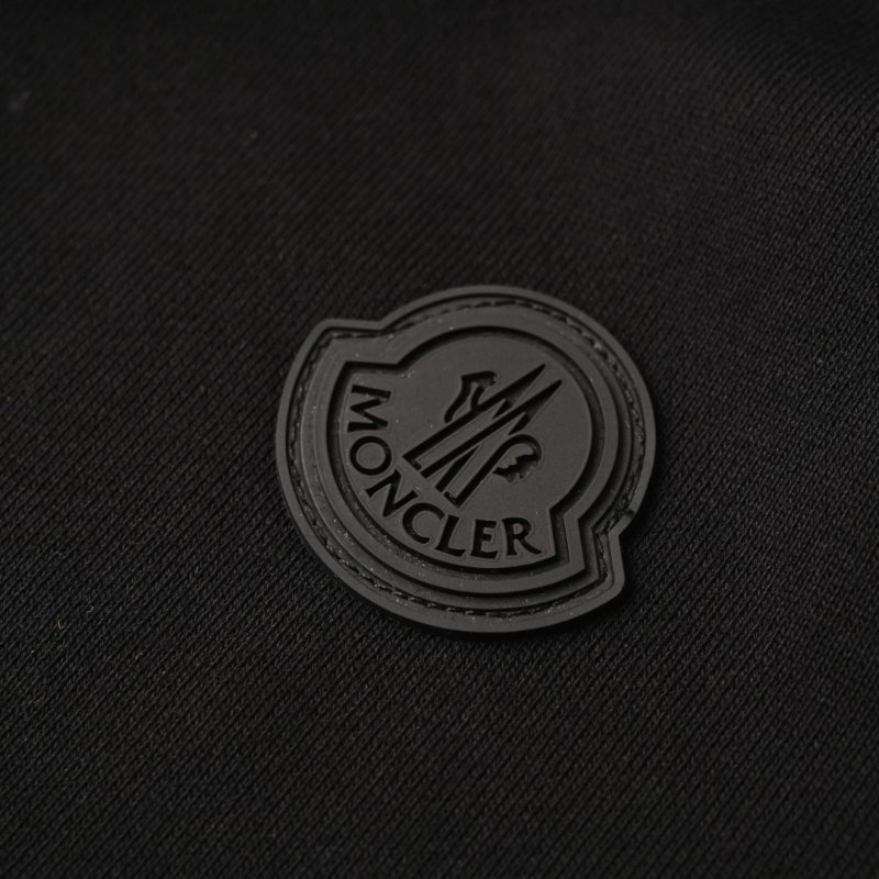 Moncler Black Zip-Up Fleece Jacket view