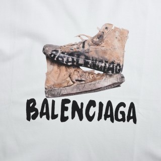 Balenciaga Dinosaur Graphic White T-Shirt view 9