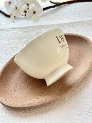 Dior Ceramic Coffee Cup - Cream view 7