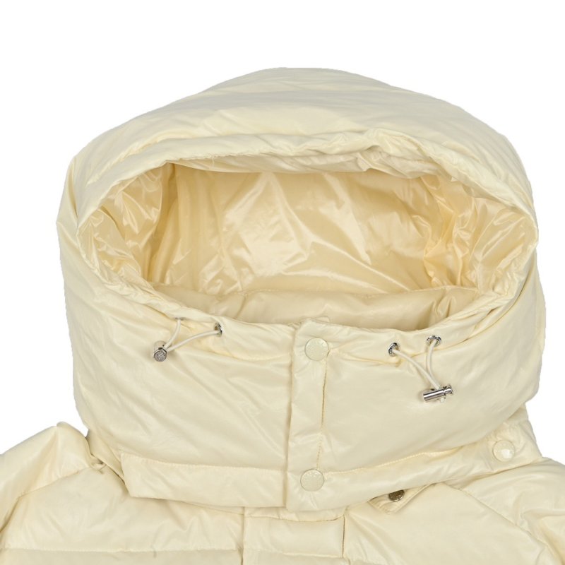 Moncler Cream Puffer Down Jacket view