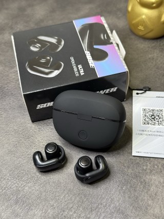 Bose Ultra Open-Ear Clip Earphones Black view 3