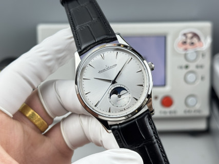 Jaeger-LeCoultre Master Moon Phase Silver Dial Men's Watch view 2