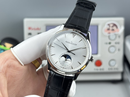 Jaeger-LeCoultre Master Moon Phase Silver Dial Men's Watch view 3