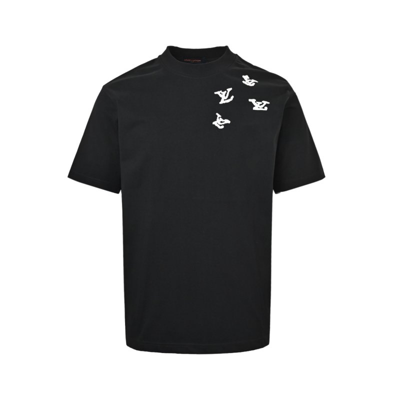 Louis Vuitton Monogram Print Black T-Shirt view
