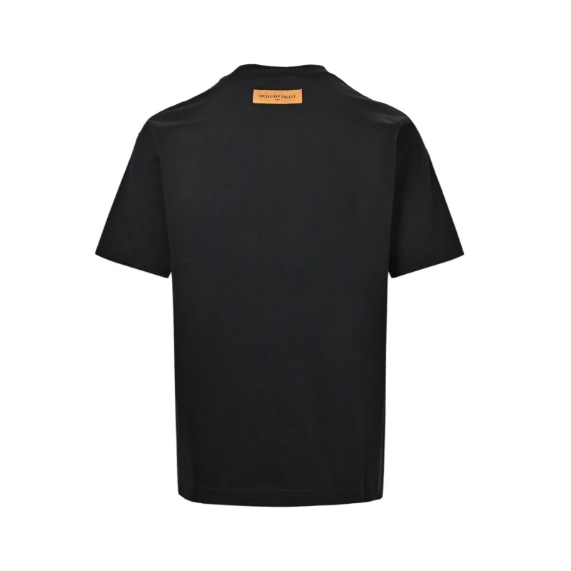 Louis Vuitton Monogram Print Black T-Shirt view