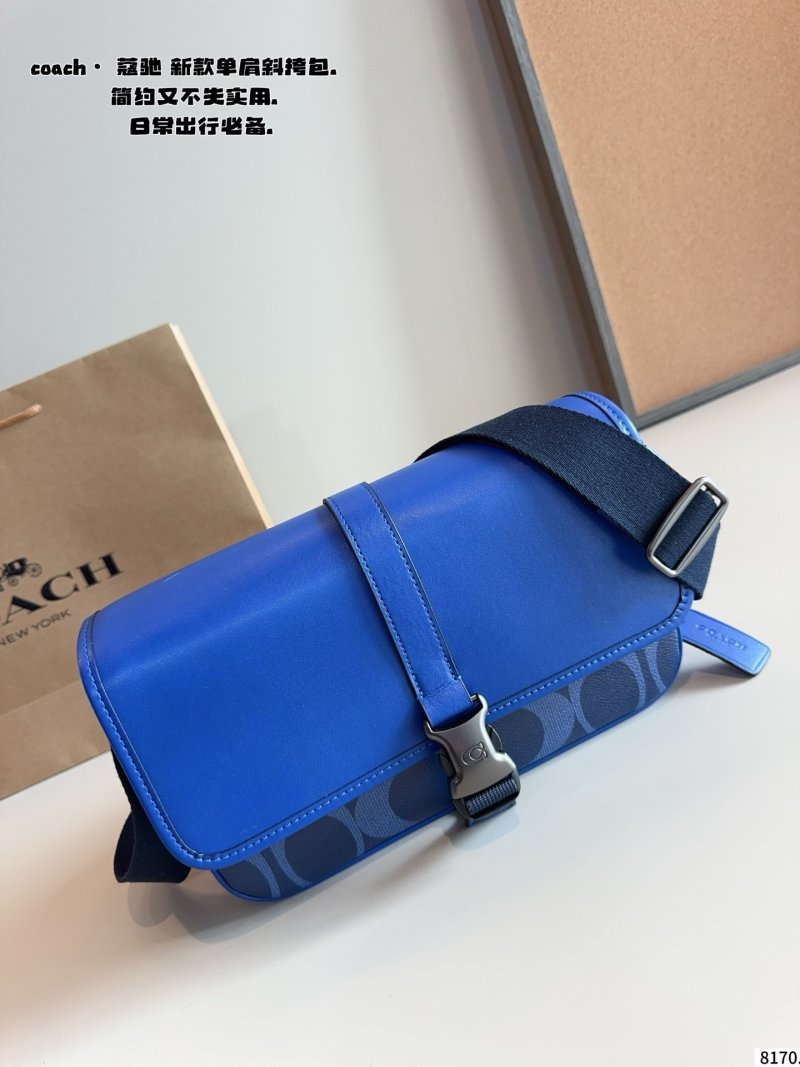 Coach Track Camera Bag Royal Blue view