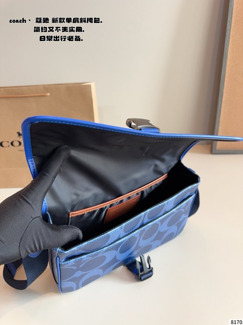 Coach Track Camera Bag Royal Blue view