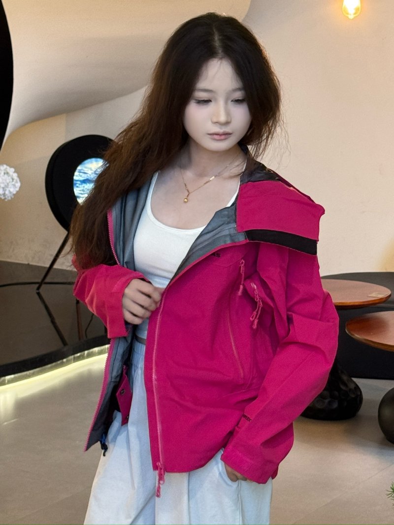 Kaile Stone MX Pink Softshell Windbreaker Jacket