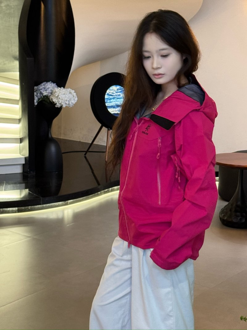 Kailas MX Windbreaker Jacket Neon Yellow view
