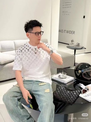 Louis Vuitton Monogram White Short Sleeve T-Shirt view 2