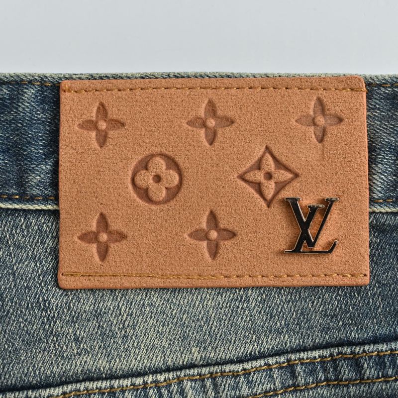 Classic Medium Wash Straight Fit Denim Jeans view