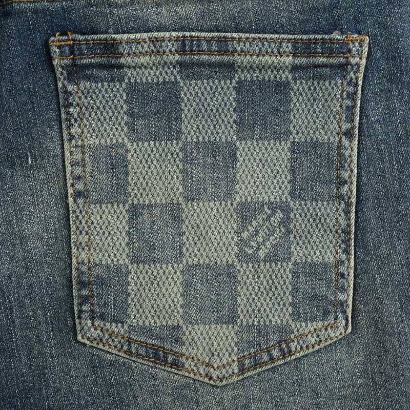 Classic Medium Wash Straight Fit Denim Jeans view