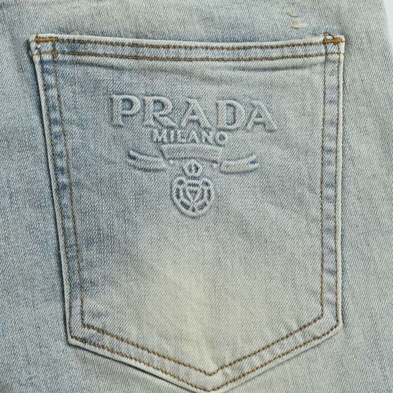 Premium Light Wash Straight-Leg Jeans view