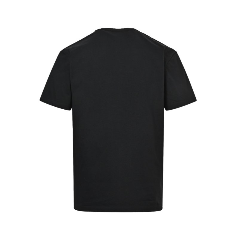Louis Vuitton Paris Black T-Shirt with Floral Embroidery view