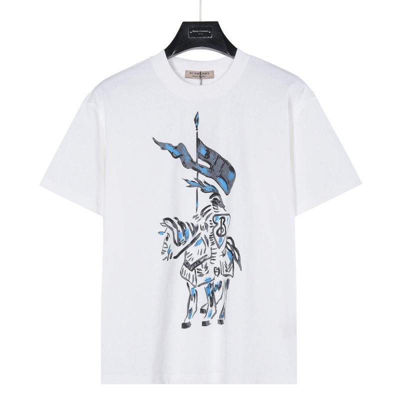 Burberry White Elephant Flag Graphic T-Shirt view