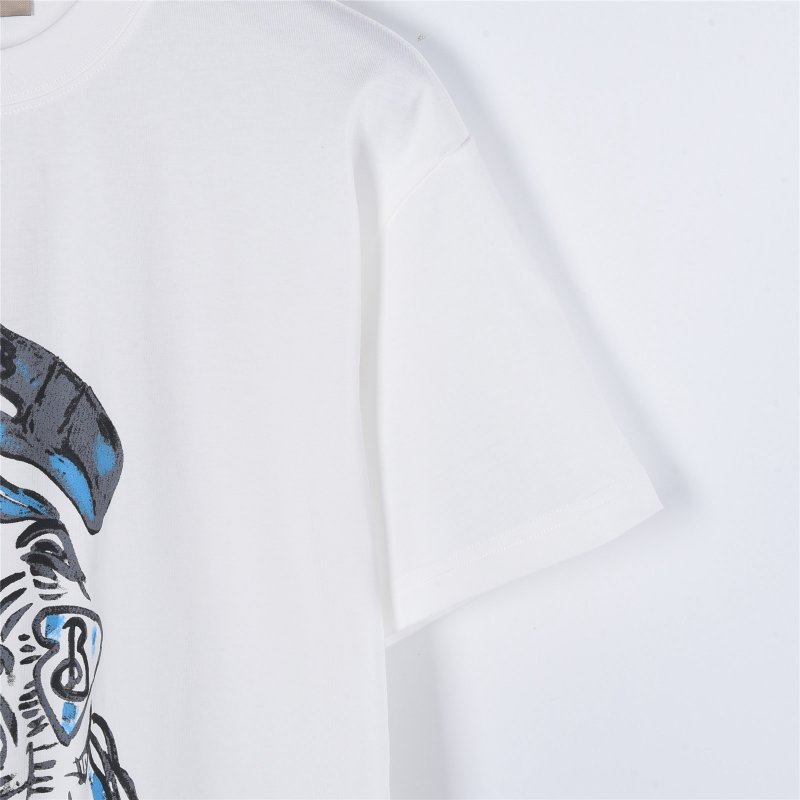 Burberry White Elephant Flag Graphic T-Shirt view