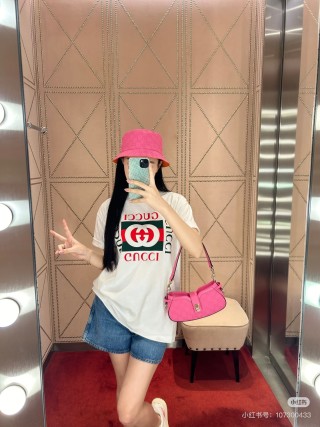 Gucci Logo Print White T-Shirt