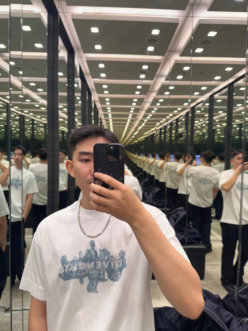 White Graphic Logo Short Sleeve T-Shirt view