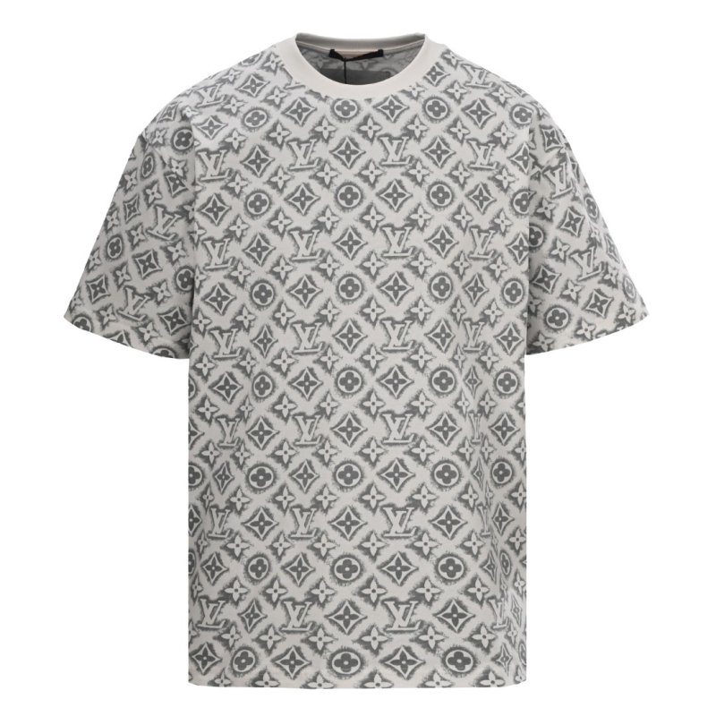 Louis Vuitton Monogram Cream Short Sleeve T-Shirt view